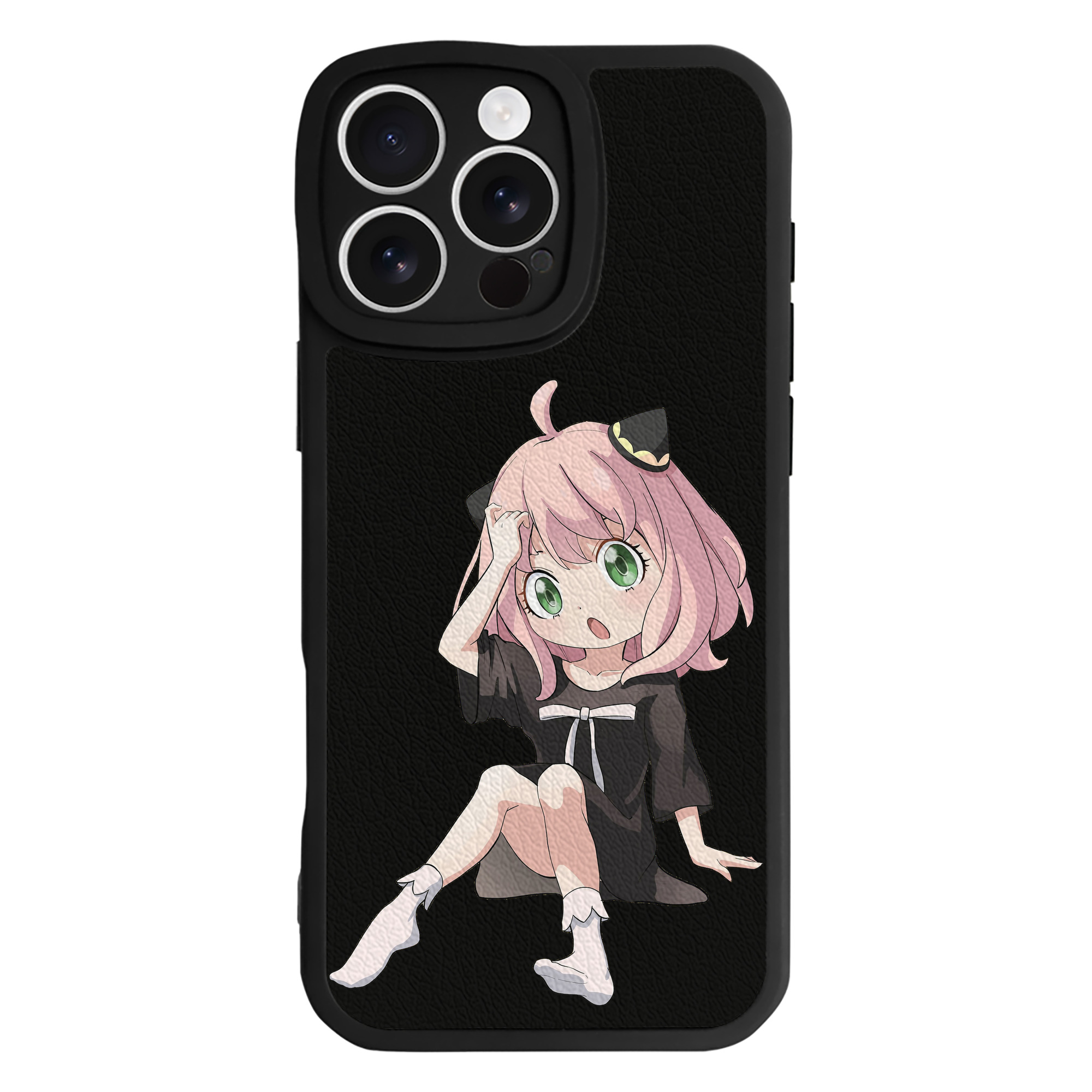 （画像用） SPY×FAMILY间谍家家酒 【iPhone 16シリーズ対応】シリコンスマホケース（レザー調） 材質：シリコン